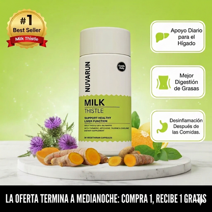 Milk Thistle Liver Detox & Fat Digestion Support