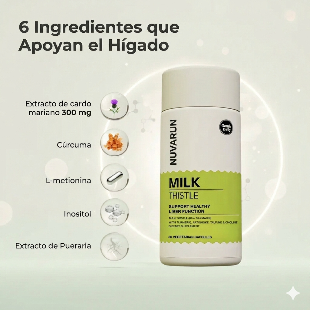 Milk Thistle Liver Detox & Fat Digestion Support